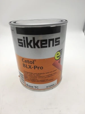 Sikkens Cetol BLX Pro Base TC 970ml Lasure Express pour Extérieur, Base Teinte Foncée - Photo 1/2