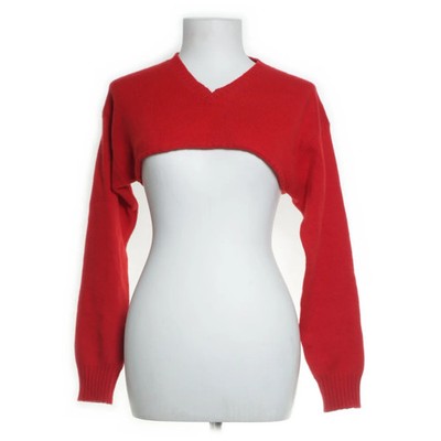 Gimaguas, Crop Top, Größe: S, Rot, Kaschmir/Wolle, Einfarbig, Feinstrick #Zpy