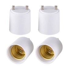 Onite GU24 to E27 E26 Adapter for LED Bulb, GU24 to Medium Base Converts Your...