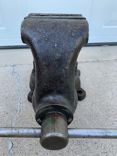 Vintage Wilton C2 Bullet Vise 8,5" ganascia base girevole combinazione tubo e morsa da banco - Foto 8 di 23
