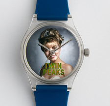 TWIN Peaks David Lynch Fire Walk With Me Laura Palmer Movie Art Watch Wristwatch