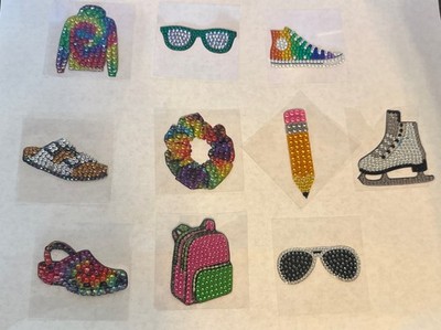 Set Of 10 Authentic Stickerbeans Stickers School And Clothing