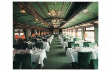 Le Train Bleu Bloomingdale’s NYC French Dining Car Restaurant 1981 Postcard