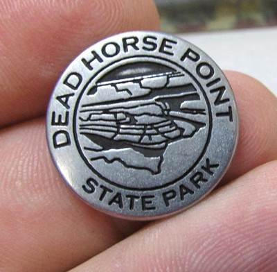 Dead Horse Point State Park Utah, est 1959 Collector 1 inch Metal Token coin