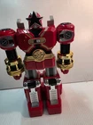 Vintage 1996 Bandai MMPR Power Rangers Zeo Deluxe Red Zeo Battlezord LOOSE