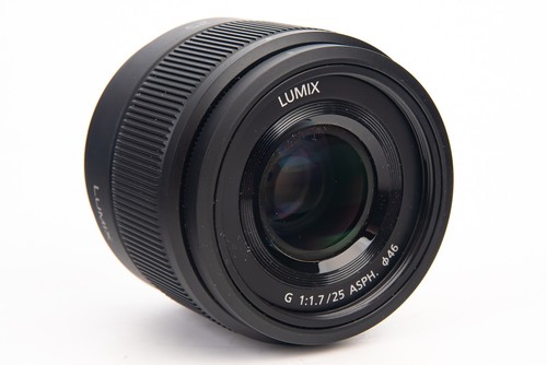 MFT Mount Panasonic Lumix G 25mm f/1.7 ASPH AF Lens with Rear Cap NEAR MINT V26 - Picture 2 of 9