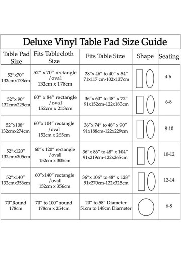 Home Bargains Plus Quilted Heavy Duty Table Pad Protector 52” x 70” - Picture 3 of 3