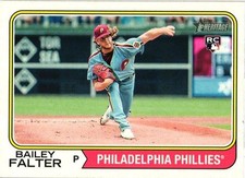 2023 Topps heritage #314 Bailey Falter
