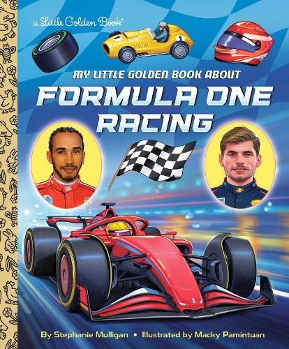 My Little Golden Book About Formula One Racing by Stephanie Mulligan NEW - Image 3