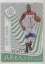 2020-21 Panini Illusions Amazing Emerald Zion Williamson #16 no9