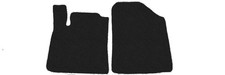 Vorne Fußmatten für Hyundai Ioniq hybrid 2016-2021, Anthrazit Velour