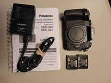 Panasonic Lumix G80 Camera (body only) Excellent Condition - 1222 shots