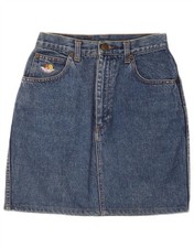 Fiorucci Womens Denim Skirt W29 Medium Blue AN13