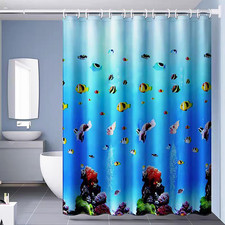 Shower Curtain Liner, 4G PEVA Shower Liner, Plastic Waterproof Shower Curtains,
