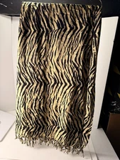 Tiger Print Scarf