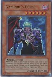 Vampire's Curse PTDN-EN090 1st Edition Ultra Rare Phantom Darkness