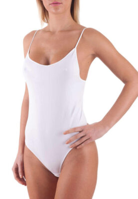 Body Damen Elastisch Schmale Schulter Aus Mikrofaser Bellissima 089 Elastisch