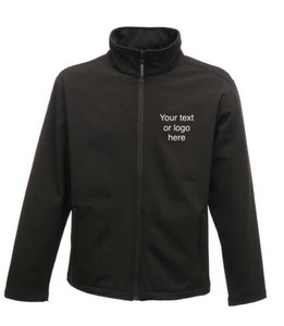 work jacket with logo