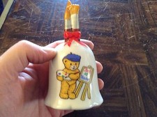 Artist, best of teacher ceramic bell