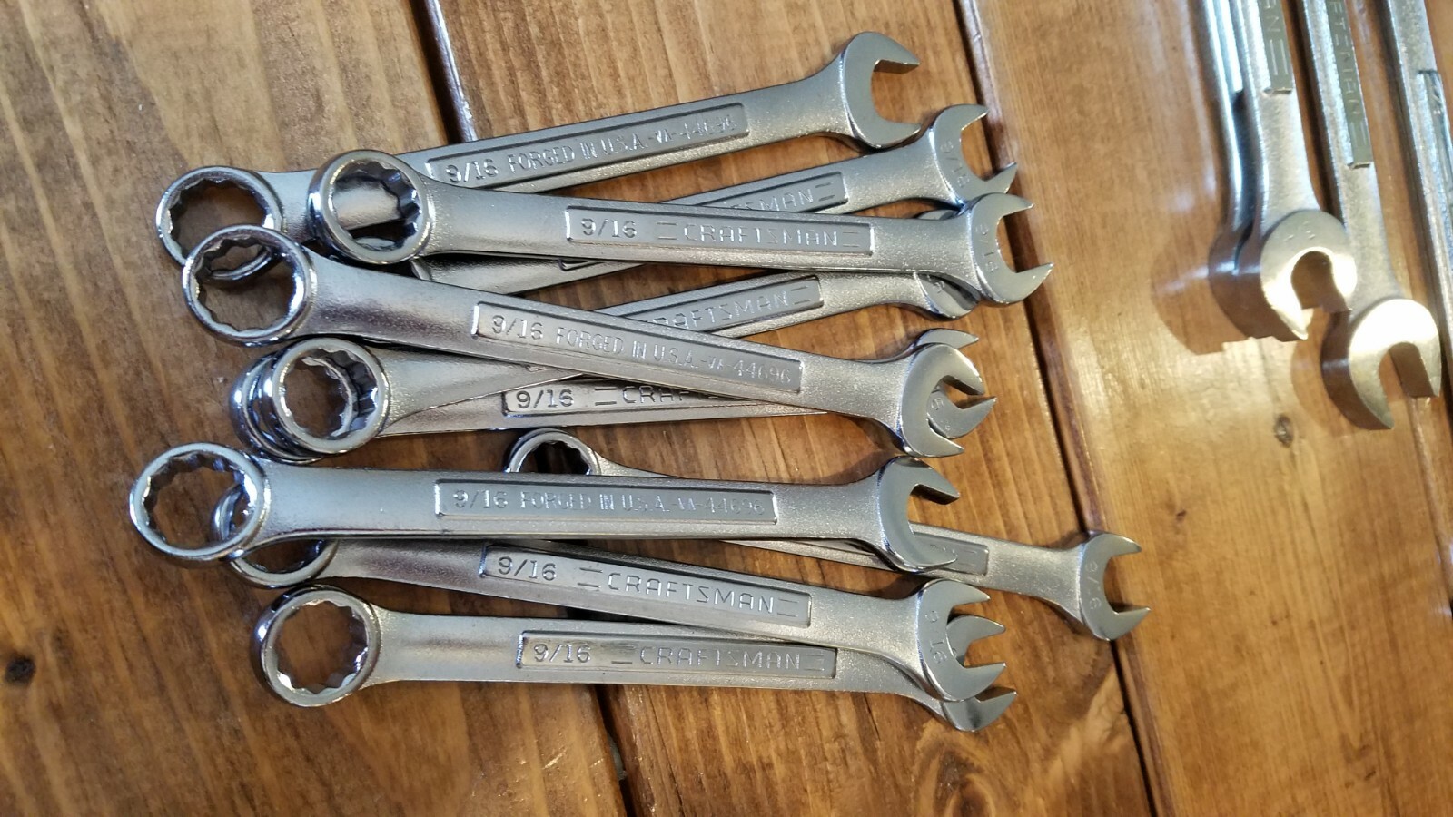 NOS Craftsman 12 Point combination wrenches, made in USA! Pick your