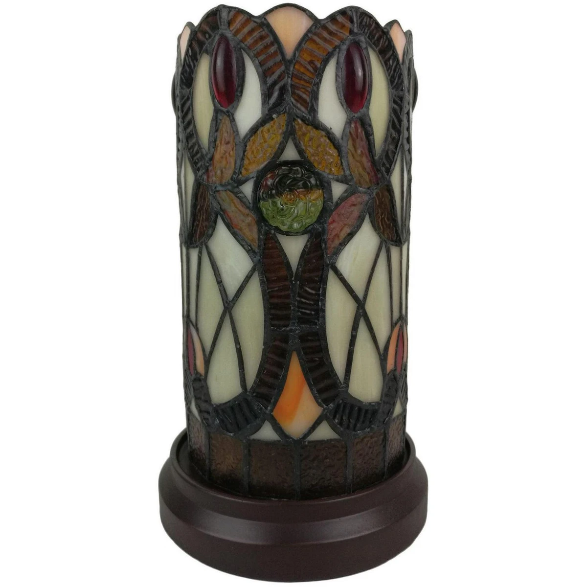 Stained glass hurricane lamp deals