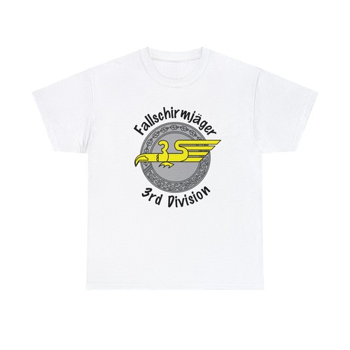 3rd Fallschirmjager Division T-Shirt WWII German Luftwaffe - Picture 6 of 49