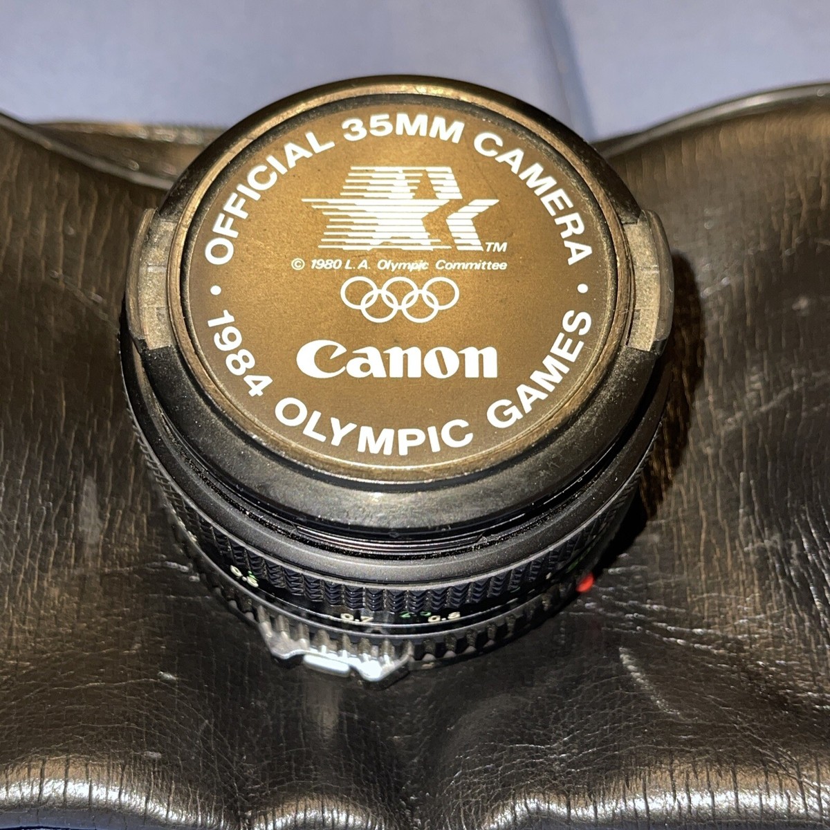 Canon 50mm 1:1.8 Lens - vintage 1984 Olympics Edition | eBay