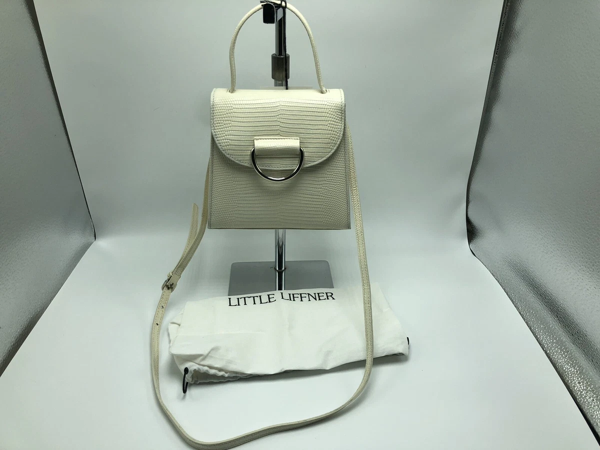 NWT Little Liffner Little Lady Lizard-Embossed Leather Crossbody