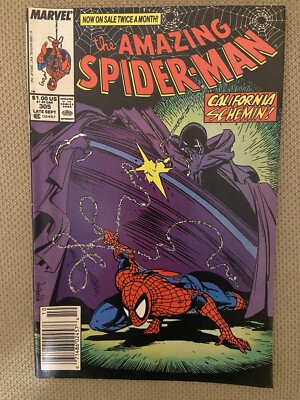 The Amazing Spider-Man #305 1988 Marvel Comics Prowler 1st Printing High Grade