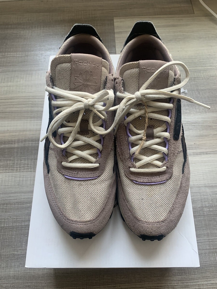 Size Reebok Classic Leather Legacy x ASAP Nast Black/Crisp  Purple/Sandy Ta