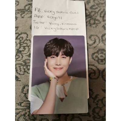 BTS SOWOOZOO 6th Muster J-Hope Hobi 6/8 Photocard