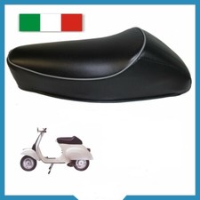 SELLA NERA CON GOBBA PIAGGIO VESPA 50 SPECIAL 4 MARCE - 100 % MADE IN ITALY