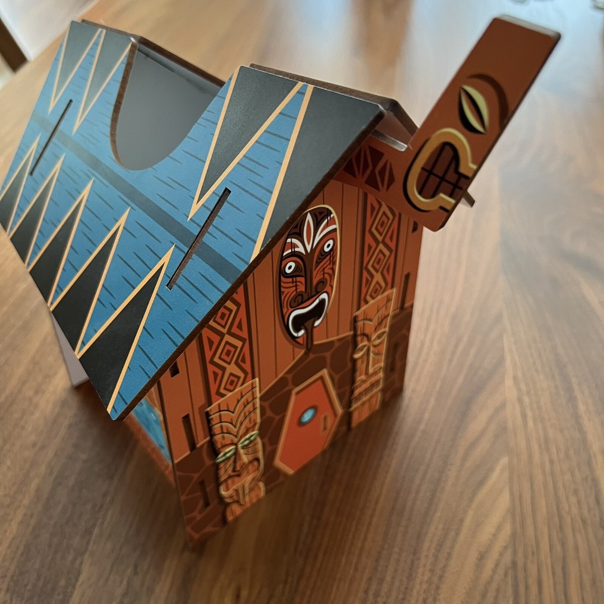 Josh Agle SHAG Tiki Temple Tissue Box ⭐️ SOLD OUT ⭐️ RARE