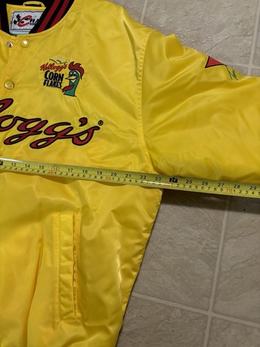 Vintage NASCAR Terry Labonte Chase Authentics Satin Jacket Size L Kelloggs - Picture 9 of 9