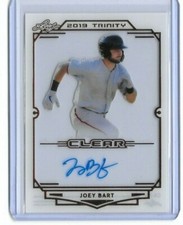 2019 Leaf Trinity JOEY BART Clear Acetate Bronze Foil Auto RC Pirates
