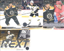 BOSTON BRUINS Charlie McAvoy 4 Card Lot 19/20 Series 1 Hockey Next Generation ++