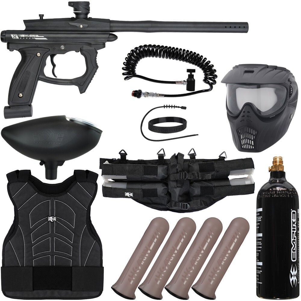 Ner Paintball Gun Package Kit - (dust Black/black)