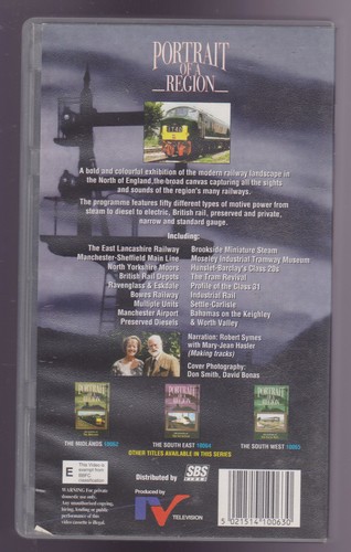 Portrait Of A Region - The Railways Of Northern England (VHS) Railway Video - Picture 2 of 3