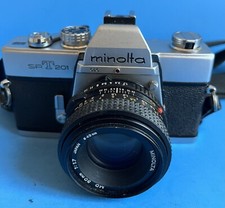 Minolta SRT 201 MD 50mm 1: 1.7 lens Made In Japan 49mm Tested