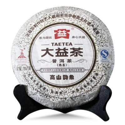 Dayi Gao Shan Yun Xiang Ripe Puer Tea 357g Natural Herbal Detox Energy