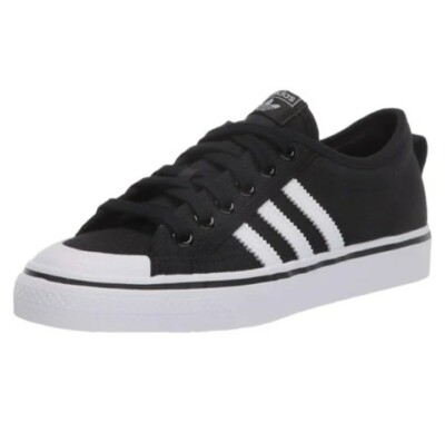 【adidas】NIZZA スニーカー CQ2332★ adidas Originals Nizza CQ2332 black/white size 4 youth NWOB