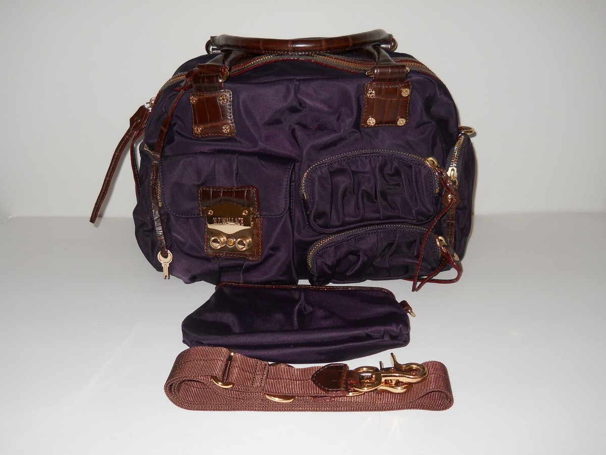 EUC MZ Wallace Clara Satchel in Plum