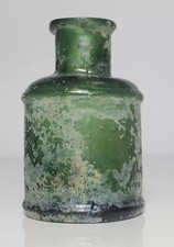 Old Antique Inkwell from the 1800s. Ink Well Glass.