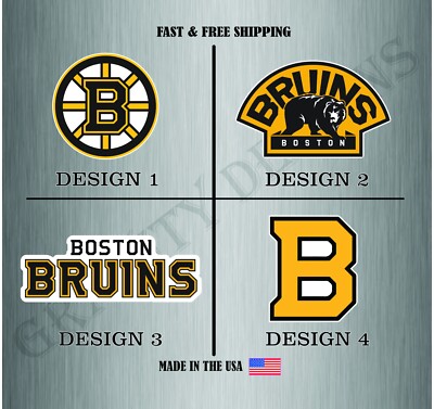 Boston Bruins NHL Hockey Sticker Vinyl Decal Truck Car Bumper Water Resistant