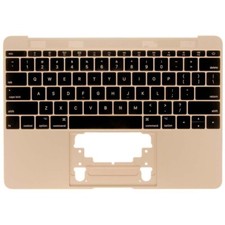 Top Case Keyboard Assembly for Apple MacBook 12" Early 2016-Mid 2017 Gold