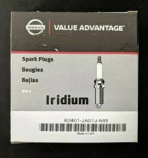 GENUINE OEM NISSAN VALUE ADVANTAGE SPARK PLUG - SET OF 4 (B2401-JA01J-NW)