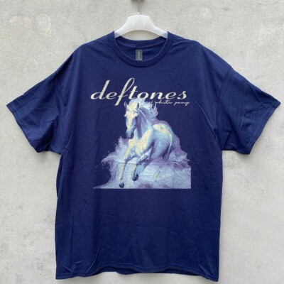 NEW! Deftones White Pony Retro Unisex Navy T-shirt Size S-5XL