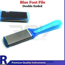 Chiropody Podiatry Blue Foot File Hard Dead Skin Removal Nail Care Dressing Tool