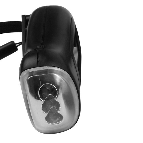 Dynamo Flashlight Torch Rechargeable for Outdoor Camping Climbing Hiking #g - Picture 9 of 10