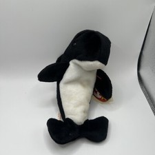 Ty Beanie Babies Waves the Orca Whale Plush Toys - 4084